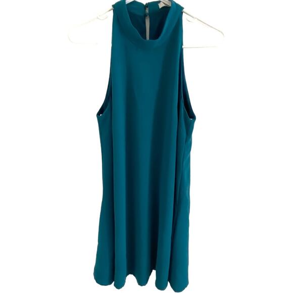 Lovers + Friends Womens Shift Dress Size Small Lily Emerald Green Teal S - Picture 2 of 10